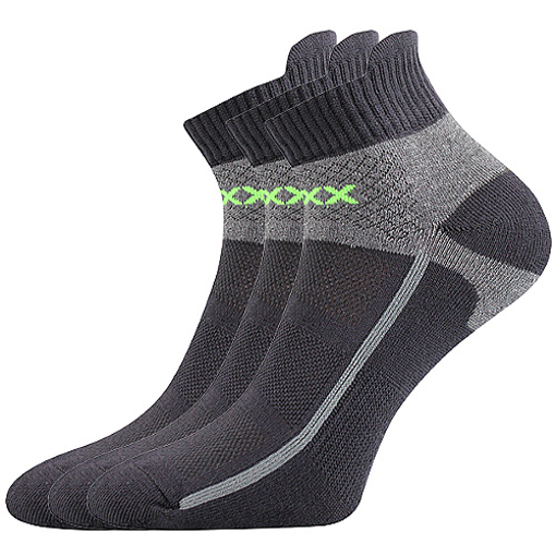 Obrázek z VOXX ponožky Glowing tm.šedá 3 pár 