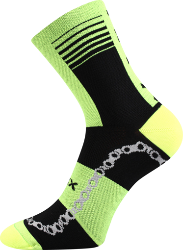 Obrázek z VOXX® ponožky Ralfi neon žlutá 1 pár 