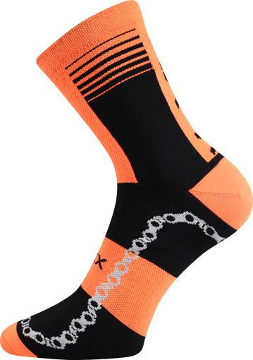 Obrázek z VOXX® ponožky Ralfi neon oranžová 1 pár 