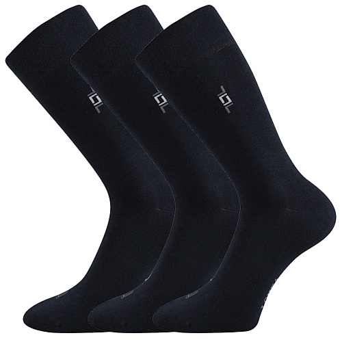 LONKA® ponožky Despok tm.modrá 3 pár 47-50 117111