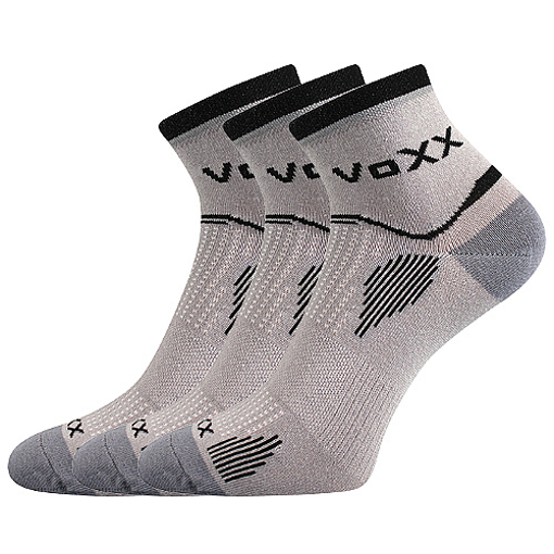 Obrázek z VOXX ponožky Sirius sv.šedá 3 pár 