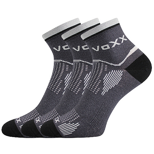 Obrázek z VOXX ponožky Sirius tm.šedá 3 pár 