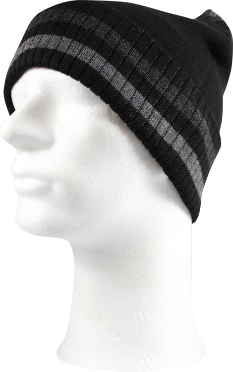 Obrázek z VOXX Čepice pánská pletená COUGAR zimní ČERNÁ 