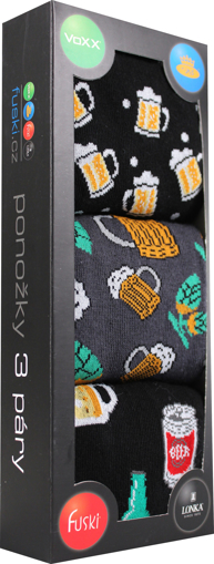Obrázek z LONKA® ponožky Debox mix E 1 ks 