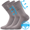 Obrázek z LONKA ponožky Finego sv.šedá 3 pár 