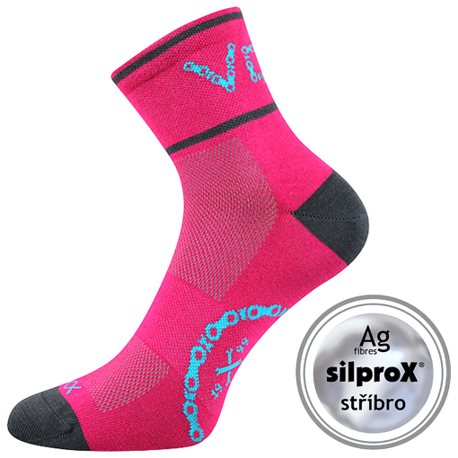 Obrázek z VOXX® ponožky Slavix magenta 1 pár 