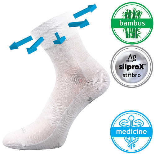 VOXX® ponožky Baeron bílá 1 pár