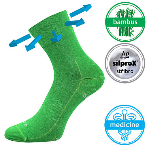 Obrázek z VOXX® ponožky Baeron zelená 1 pár 