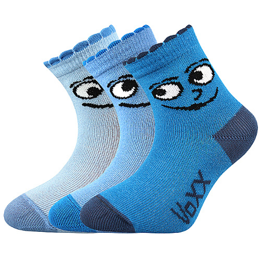 Obrázek z VOXX® ponožky Kukik mix A - kluk 3 pár 