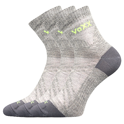 Obrázek z VOXX ponožky Rexon 01 sv.šedá melé 3 pár 