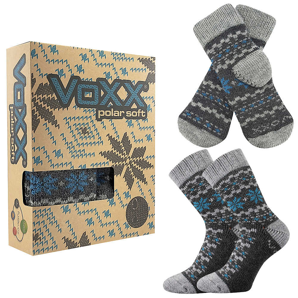 VOXX® ponožky Trondelag set antracit melé 1 balení