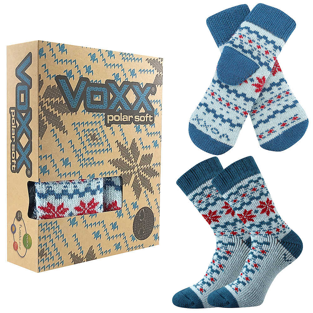 VOXX® ponožky Trondelag set azurová 1 balení