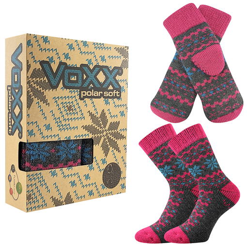 Obrázek z VOXX® ponožky Trondelag set tm.šedá melé 1 ks 