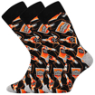Obrázek z LONKA Ponožky pánské vtipné DEPATE s obrázky KOŘALKY (3 páry) 