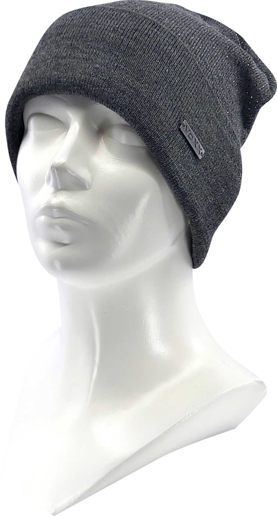 Obrázek z VOXX Čepice dámská pletená CARINA s lurexem ŠEDÁ 