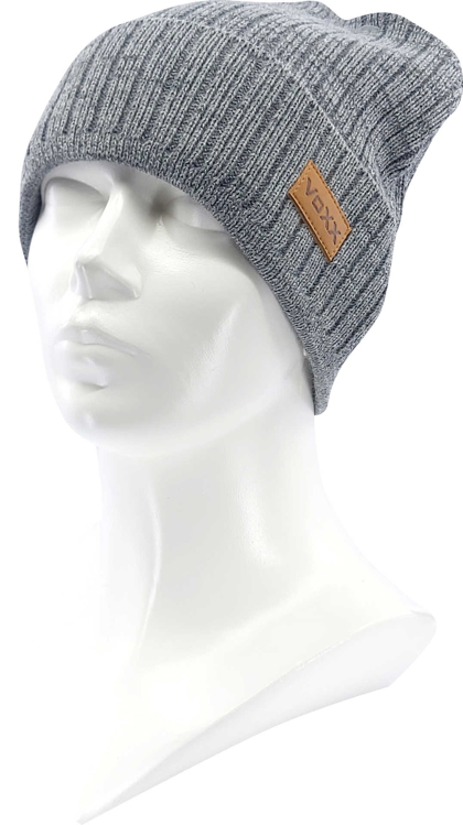 Obrázek z VOXX Čepice pánská pletená JIMMY slabá ŠEDÁ 