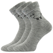 Obrázek z BOMA® ponožky Ovečkana dětská sv.šedá melé 3 pár 