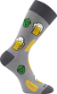 Obrázek z VOXX ponožky PiVoXX + plechovka vzor D + zelená plechovka 1 pár 