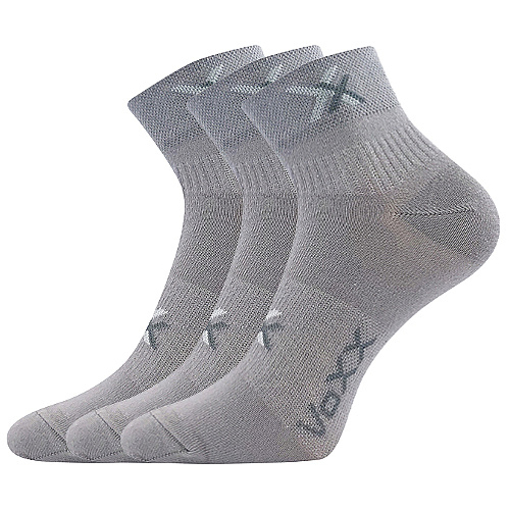 Obrázek z VOXX® ponožky Quenda sv.šedá 3 pár 