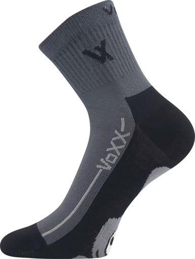 Obrázek z VOXX ponožky Barefootan tm.šedá 3 pár 