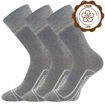 Obrázek z VOXX ponožky Linemul šedá melé 3 pár 
