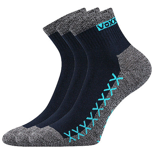 Obrázek z VOXX ponožky Vector tmavě modrá 3 pár 