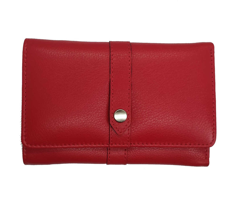 Obrázek z Legiume Kožená peněženka 57087 červená 