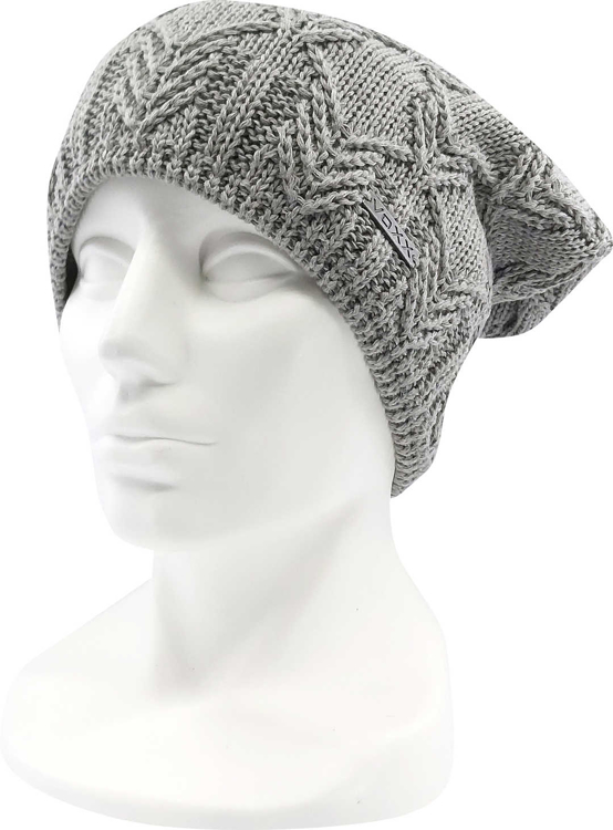 Obrázek z VOXX Čepice dámská pletená NAVARA bavlněná ŠEDÁ 