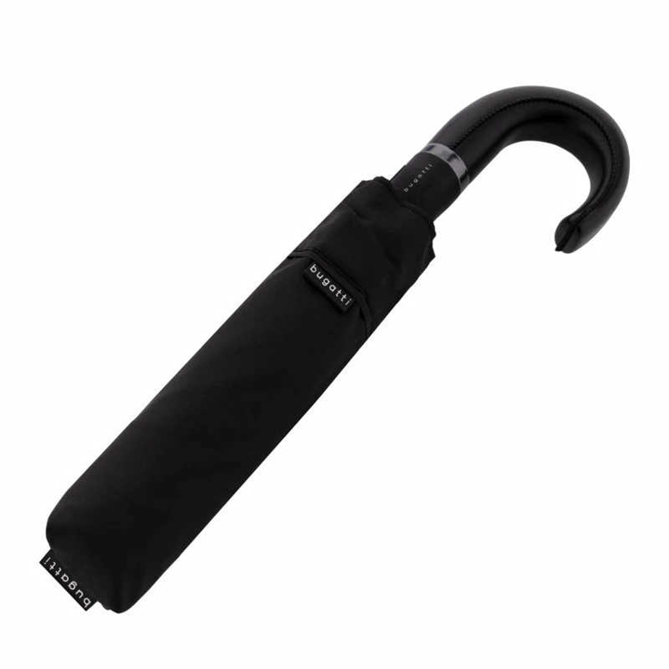 Obrázek z Bugatti MATE - pánský plně automatický skládací deštník černá 