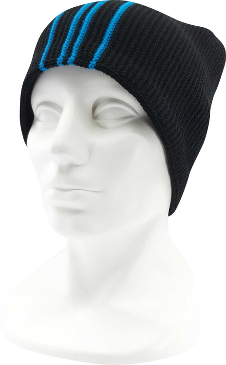 Obrázek z VOXX Čepice pánská pletená TRAIL černo-modrá 