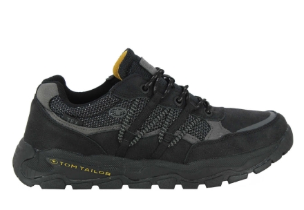 Obrázek Tom Tailor 4283102 Pánské polobotky black