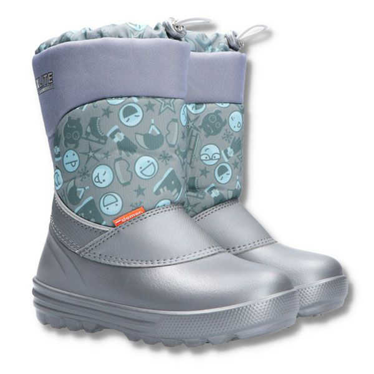 Obrázek z Demar ALEX X LITE 1201 C Dětské sněhule stříbrné 