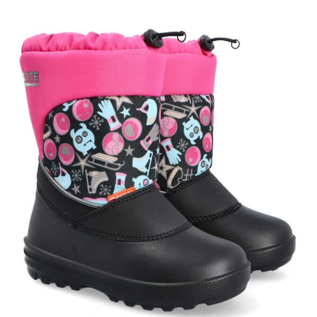 Obrázek z Demar ALEX X LITE 1201 F Dětské sněhule růžové 