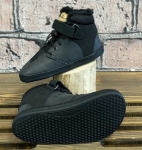 Obrázek z Pegres Barefoot BF40 Dětské zimní kotníkové boty černé 