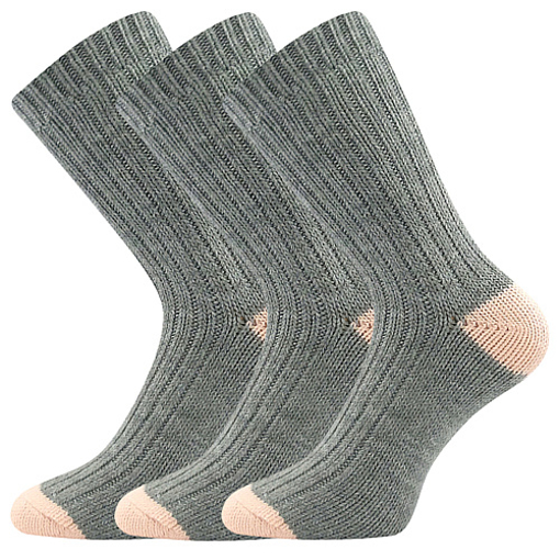 Obrázek z VOXX® ponožky Marmolada sv.šedá 1 pár 