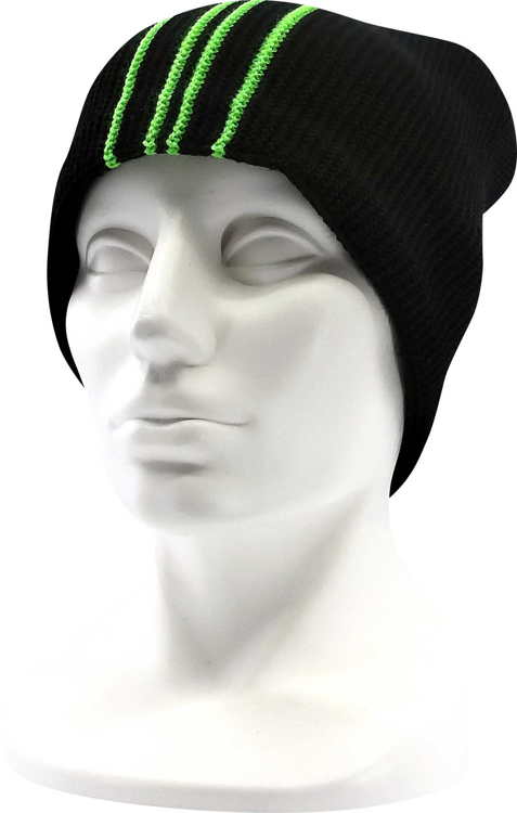 Obrázek z VOXX Čepice pánská pletená TRAIL černo-zelená 