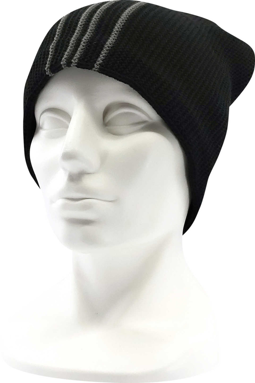 Obrázek z VOXX Čepice pánská pletená TRAIL černo-šedá 