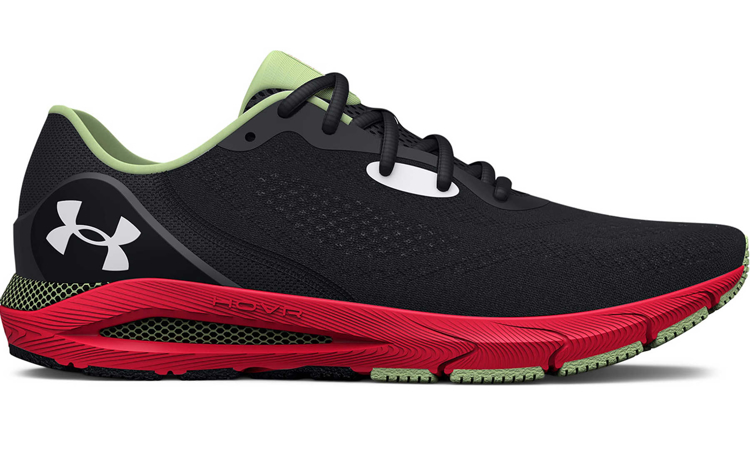 Obrázek z Under Armour UA HOVR Sonic 5-BLK Pánské boty černo / červené 