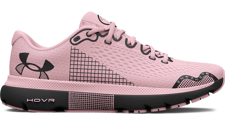 Obrázek z Under Armour UA W HOVR Infinite 4-PNK Dámské boty růžové 