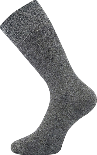 Obrázek z VOXX ponožky Wolis černá melé 1 pár 