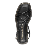 Obrázek z Tamaris 1-28102-20 001 Dámské sandály černé 