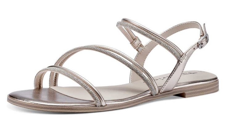 Obrázek z Tamaris 1-28136-20 909 Dámské sandály zlaté 