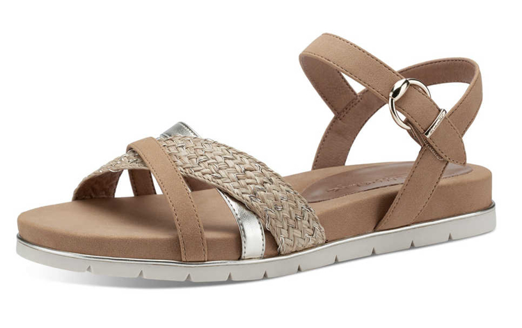 Obrázek z Tamaris 1-28145-20 313 Dámské sandály hnědé 