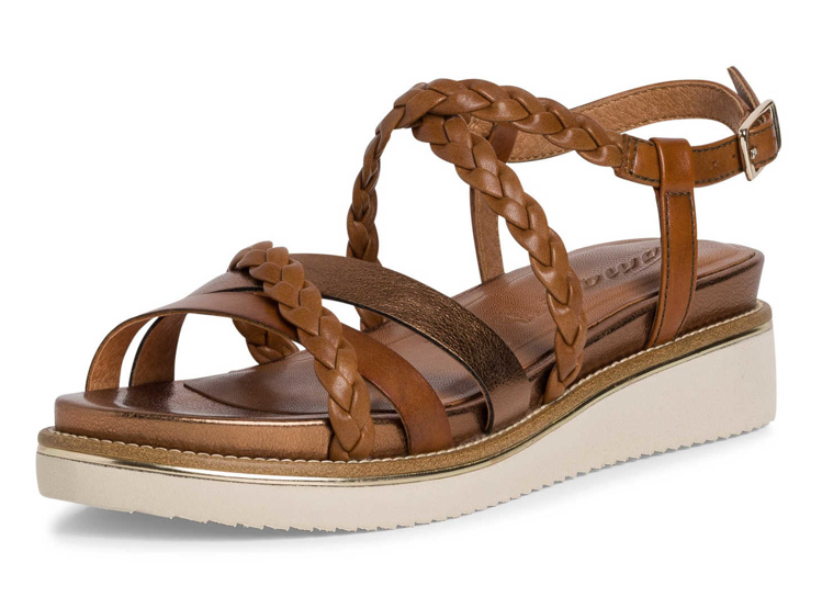 Obrázek z Tamaris 1-28207-20 305 Dámské pantofle hnědé 