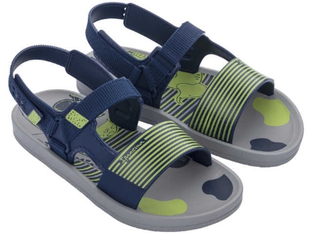 Obrázek Ipanema Recreio Papete Kids 26883-AD244 Dětské sandály šedo / modré