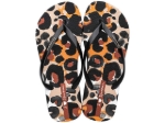 Obrázek z Ipanema Animale Print II 83306-AJ134 Dámské žabky černo / oranžové 