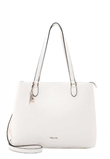 Obrázek z Tamaris Lara 32053-300 White Dámská kabelka přes rameno bílá 14 L 