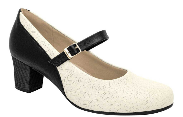 Obrázek z Piccadilly 110140-1 Dámské lodičky černo / bílé 