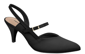 Obrázek Piccadilly 745082-6 Dámské sandály na podpatku černé
