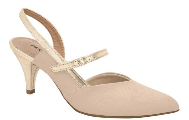 Obrázek z Piccadilly 745082-3 Dámské sandály na podpatku růžové 